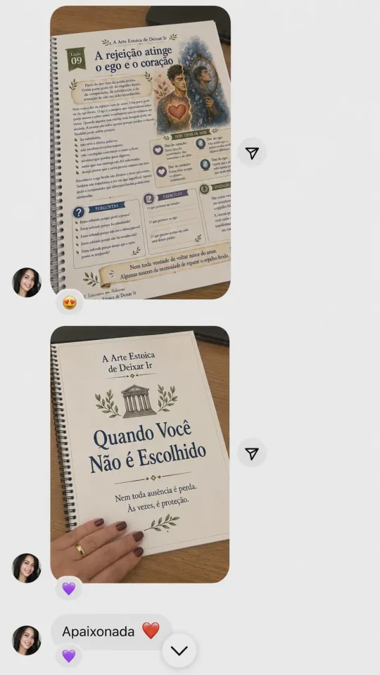 Depoimento da comunidade