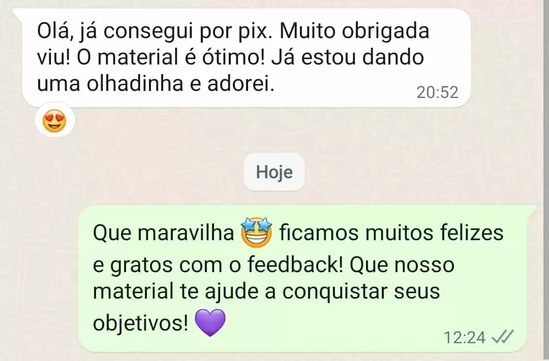 Depoimento da comunidade