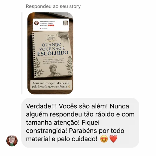 Depoimento da comunidade
